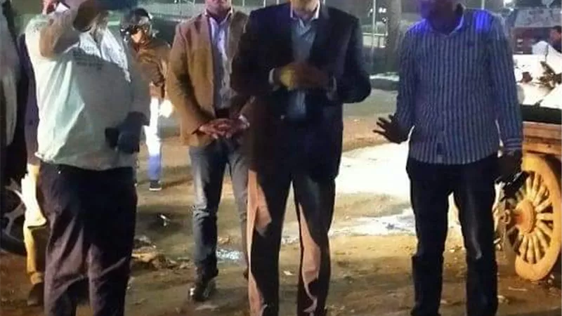 محافظ الجيزة :استغلال ساعات حظر التجوال في تطهير وتعقيم الشوارع