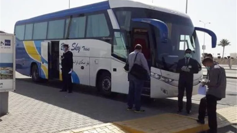 رئيس غرفة الشركات يبادر بنقل المصريين العائدين من امريكا مجانا لأماكن العزل المؤقت بمرسى علم