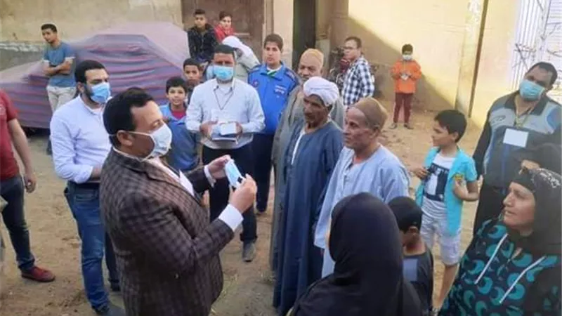 حماة الوطن ببنى سويف يقود مبادرة 