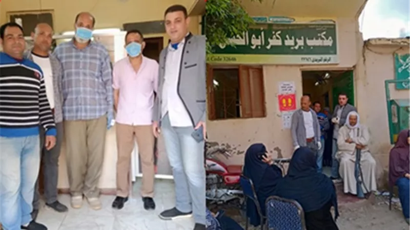 مبادرة شباب المنوفية لمساعدة المسنين فى صرف المعاشات