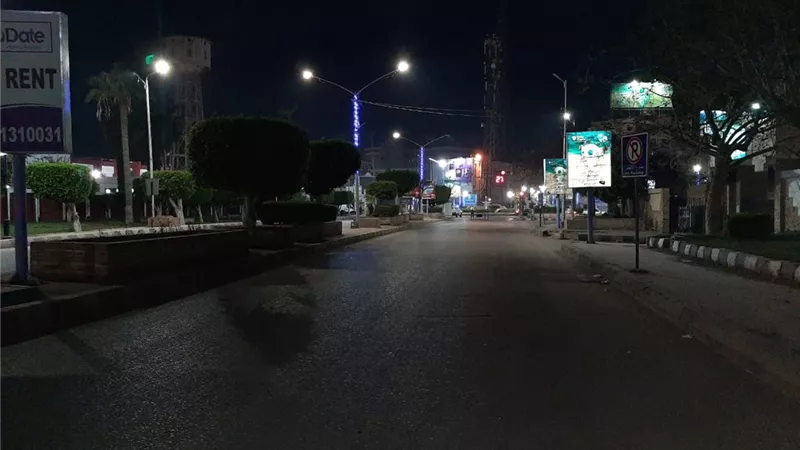 إنتظام حظر التجوال باليوم الثاني عشر بكفر الشيخ