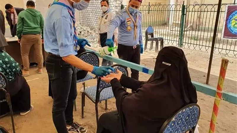 انتظام العمل في صرف معاشات بيلا