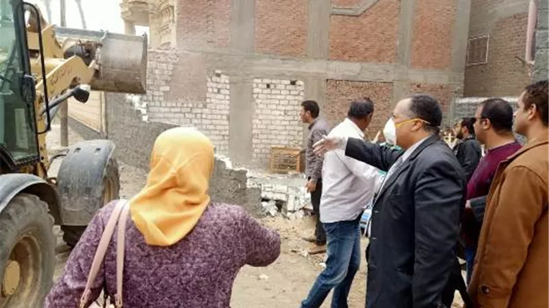 محافظ أسيوط: إزالة تعديات على اراض زراعية وأملاك الدولة خلال حملات مكبرة بمركزي الفتح والبداري