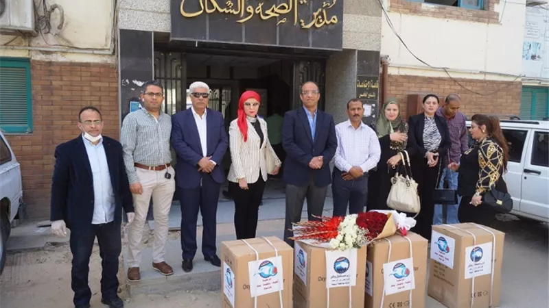 مستقبل وطن يتبرع لمستشفيات أسيوط بأجهزة توليد اكسجين.. صور