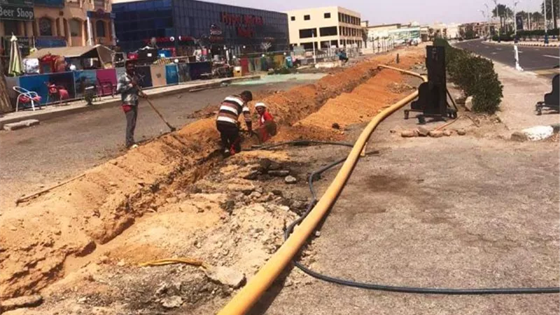 تطوير منطقة نبق بشرم الشيخ .. بالصور
