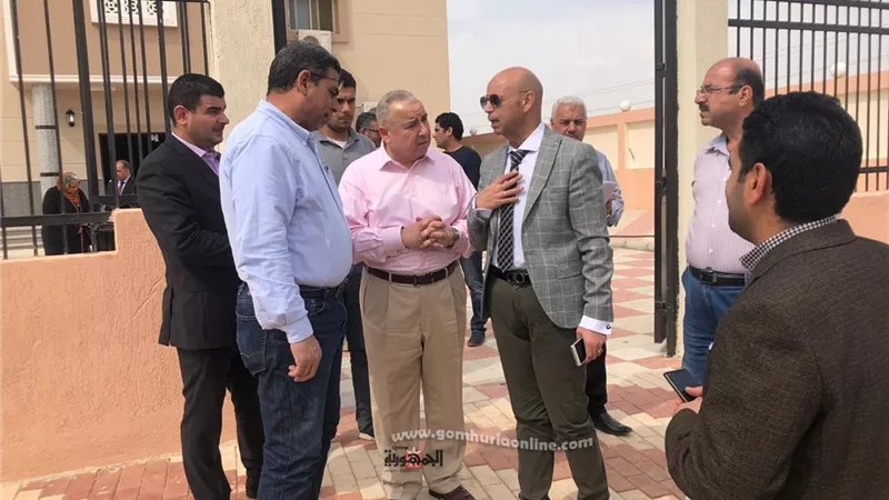 البدء فى تجهيز مركز للعزل الصحى بمدينة العاشر من رمضان لمواجهة كورونا