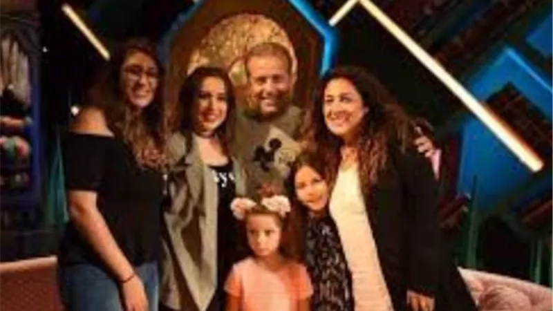 شريف منير يستعرض أكلات بناته على انستجرام