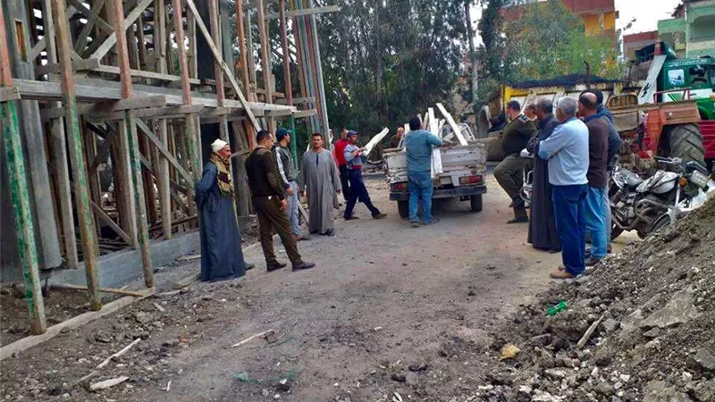 محافظ كفرالشيخ يتابع إستمرار التصدي لمخالفات البناء بدسوق