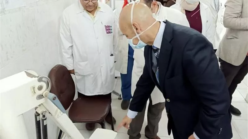 مدير صحة الشرقية يؤازر الجيش الأبيض بمستشفيات الحميات والصدر بالزقازيق