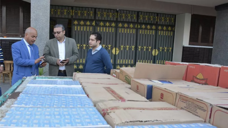 د. عطا: التبرع ب 15 طن مواد مطهرة للتعقيم و 1400 شنط غذائية للحجر الصحى والعمال