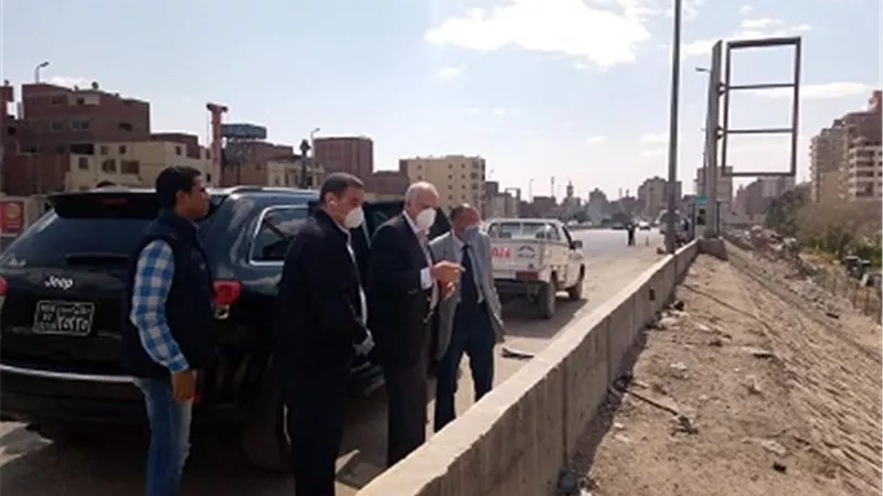 محافظ الجيزة يقود حملات ازاله مخالفات البناء بجنوب والعمرانية والطالبية