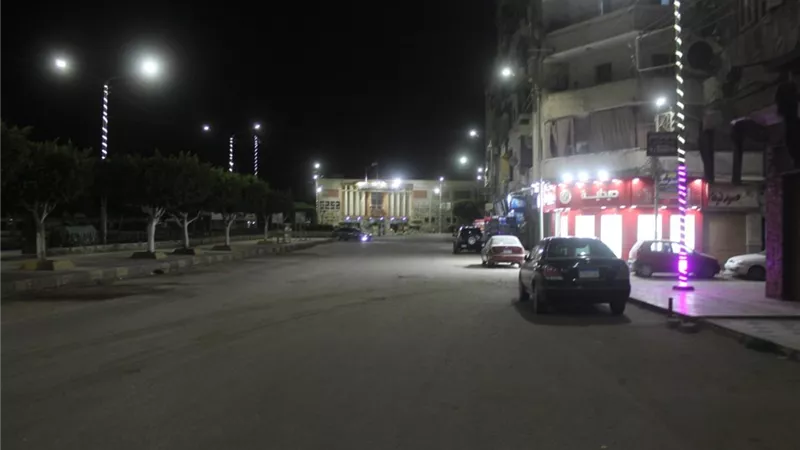 انتظام حظر التجوال لليوم السابع عشر بكفر الشيخ