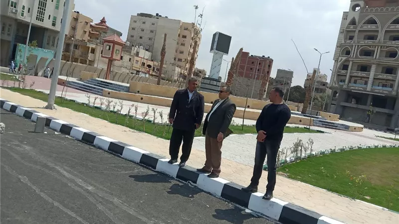 نائب محافظ شمال سيناء يتفقد عدد من المشروعات التنموية بالعريش