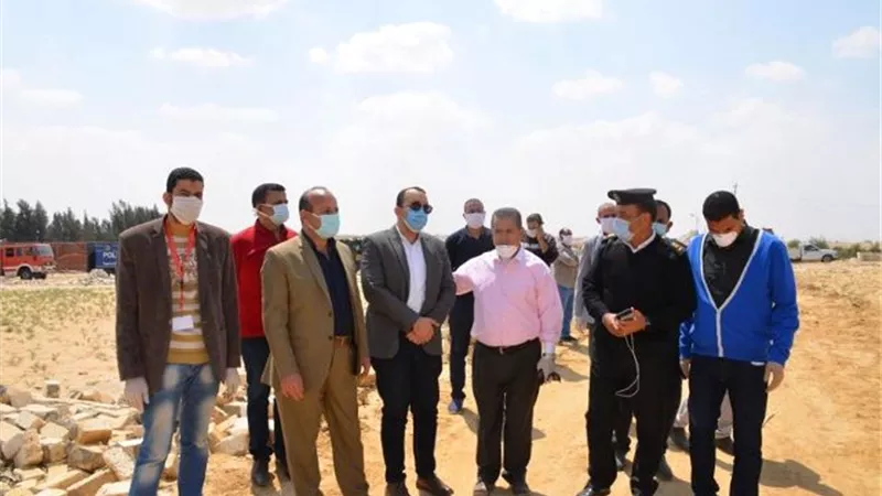 الإسماعيلية تسترد 25 فدان من أراضي الدولة تزامنا مع مواجهة كورونا .صور