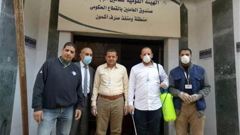 شباب مستقبل وطن بأشمون يواصلون مبادرة 