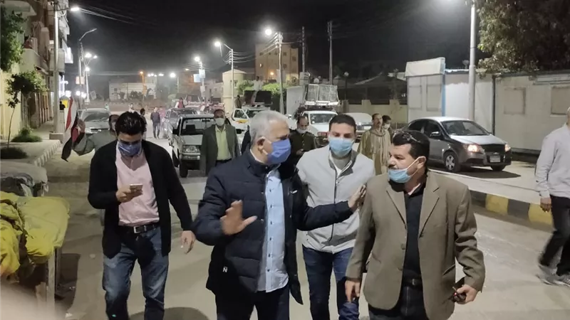 جولات ليليه لمعاونى محافظ بنى سويف