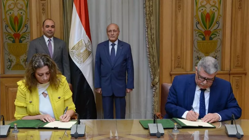 بروتوكول تعاون بين الإنتاج الحربي و العربي الأفريقي في مجال إقامة محطات الطاقة الشمسية