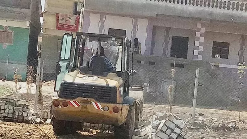 تتفيذ ١١قرار إزالة بكفر الشيخ