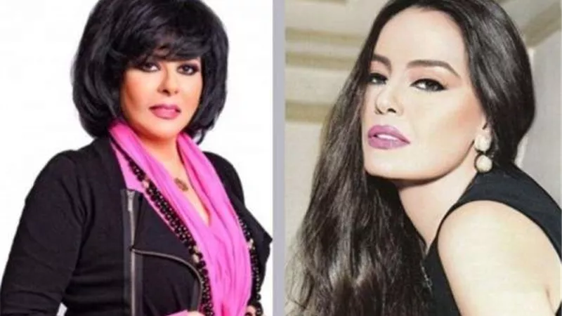 القصة الكاملة لخلاف اسعاد يونس مع ضرتها شريهان