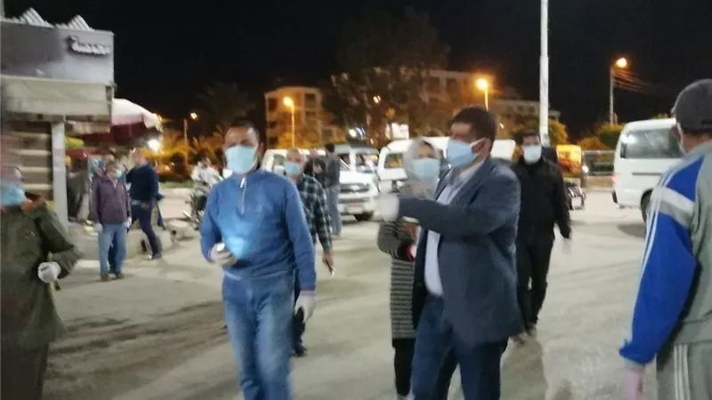 مياه دمياط تقود حملة لتطهير شوارع المدن والقرى
