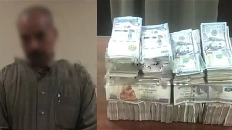 القبض على تاجر خردوات يتاجر فى النقد الأجنبى بالدقهلية