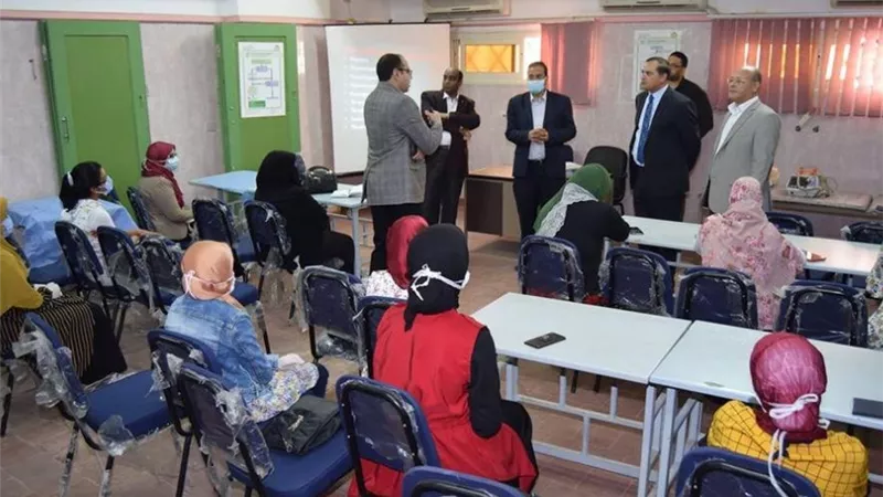 دورات تدريبية ل 306 طبيب بجامعة سوهاج للتصدي لكورونا