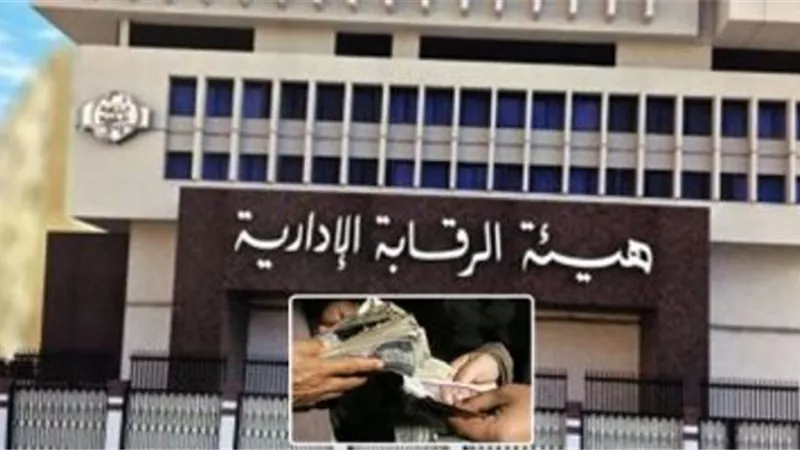 هيئة الرقابة الإدارية تتبرع لصندوق الكوارث بـ 5 ملايين جنيه