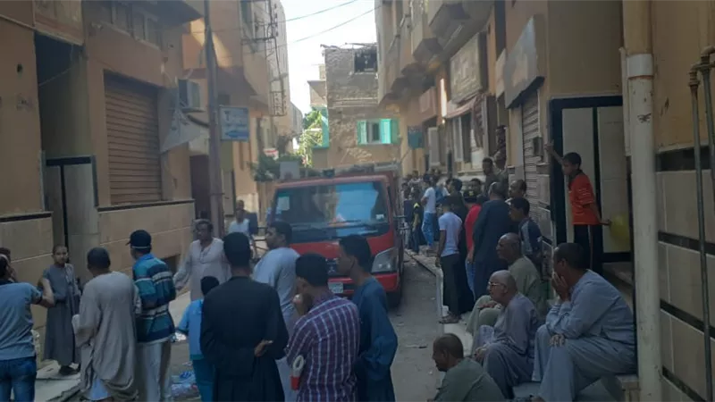 السيطرة على حريق محدود داخل أحد الفنادق بقنا