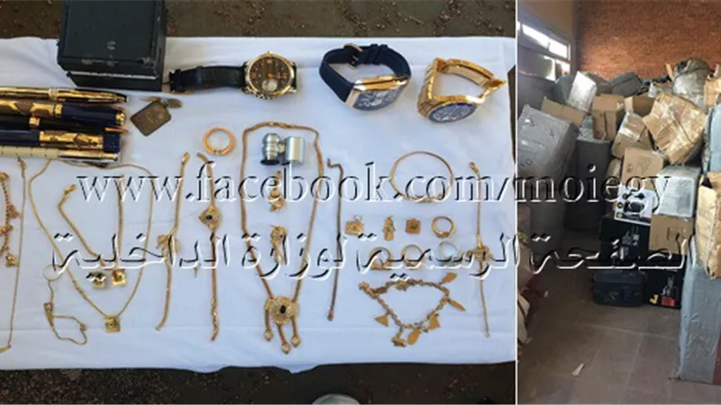 احباط محاولة تهريب بضائع أجنبية الصنع بقيمة 13 مليون جنيه