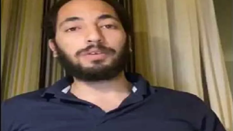 بالفيديو.. نجل الإعلامي عمرو أديب ولميس الحديدى فى الحجر الصحى