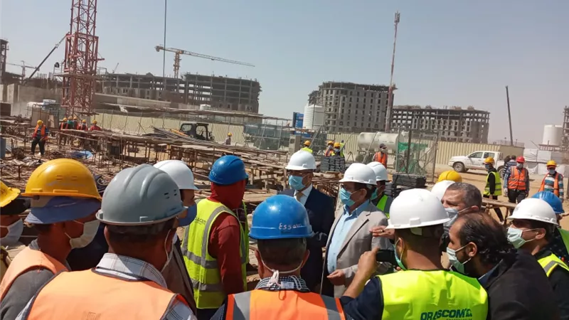 وفد اسكان البرلمان يتفقد مواقع العمل للمشروعات القومية بالعاصمة الإدارية الجديدة
