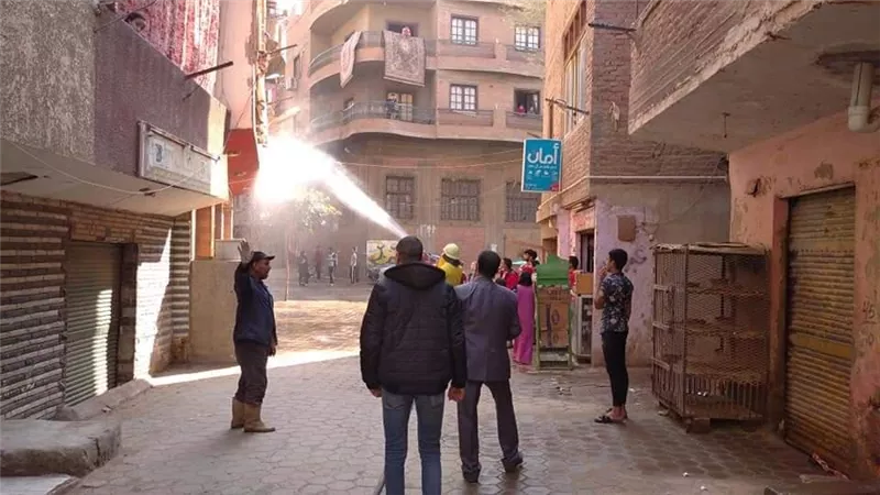 تسجيل 3 إصابات ووفاة بكورونا في بهتيم وتشديد إجراءات التطهير والتعقيم بمنطقة الحجر