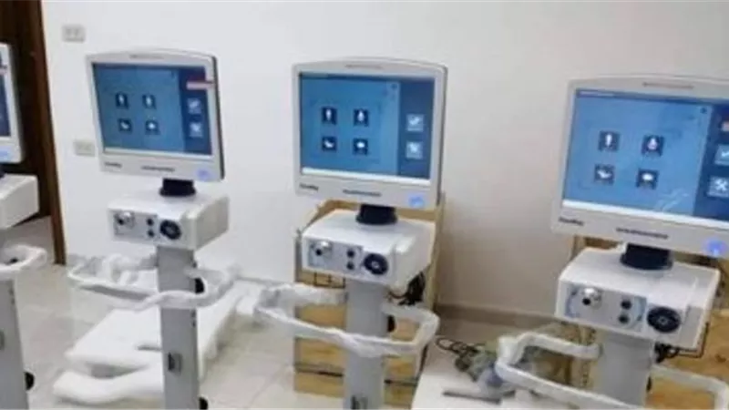 رئيس مؤسسة إيجيبت جولد يتبرع بأجهزة تنفس صناعي من خلال برنامج 