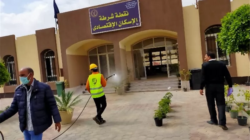 جهود مكثفة لأجهزة المدن الجديدة لتنفيذ أعمال التطهير والتعقيم لمجابهة فيروس كورونا