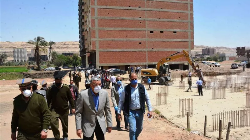 محافظ المنيا : ازلنا 1079 حالة تعدى على املاك الدولة حتى الان