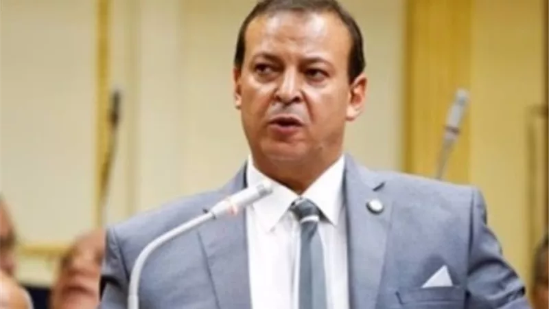 النائب حسين أبو جاد ينعى الشهيد البطل المقدم محمد الحوفى