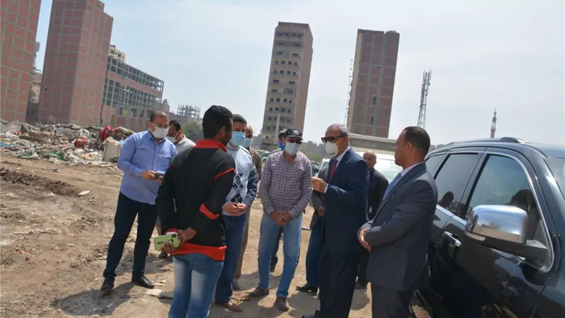 حملة لازالة التعديات على الأراضي الزراعية بمدينتي بنها وكفر شكر