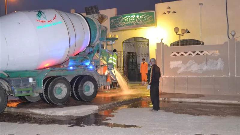 رئيس الجهاز: حملات تطهير وتعقيم موسعة بمدينة أسيوط الجديدة