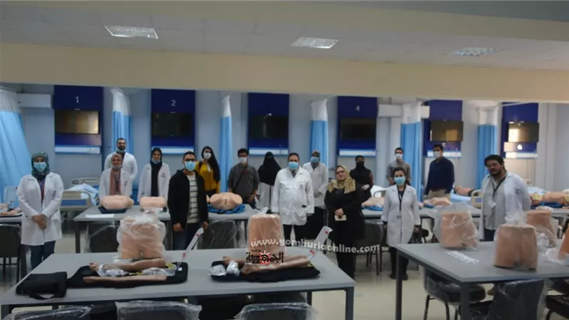 كلية الطب بجامعة الدلتا تستكمل مبادرة 