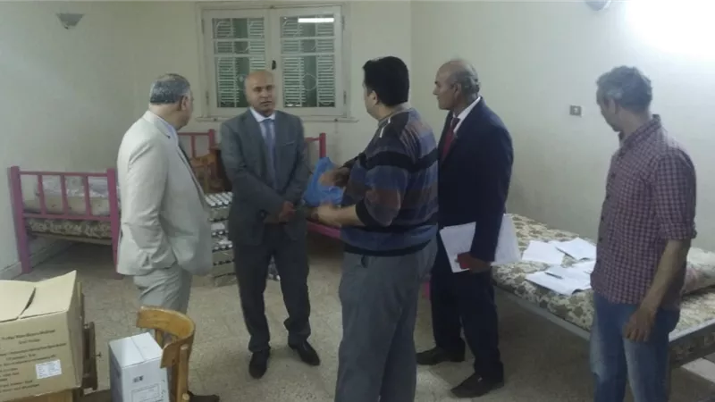 صحة الغربيه . تجهيز المدينه الجامعيه بسبرباي للعزل الصحي لمواجهه فيروس كورونا المستجد