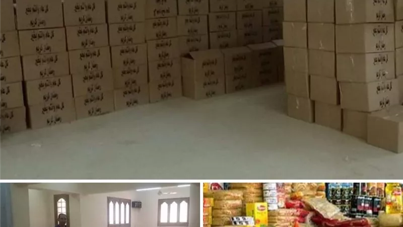 ٣ مليون جنيه مواد غذائية بقوافل الخير لشمال سيناء