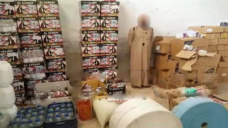 القبض على شخص يتاجر فى المستلزمات الطبية بالسوق السوداء بالمنصورة