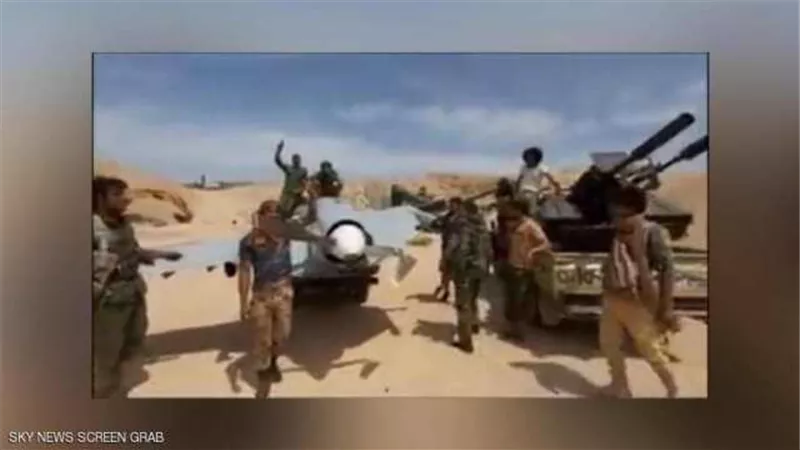 الجيش الليبي يسقط طائرة تركية مسيرة جنوب طرابلس