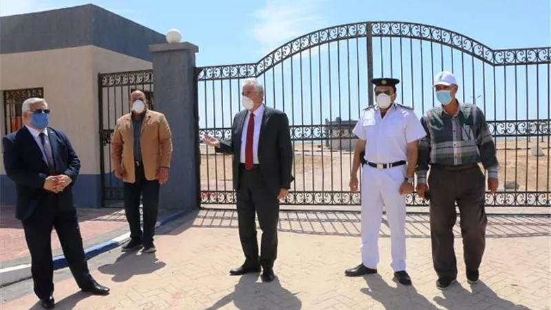 فوده يتفقد إجراءات غلق الشواطئ والمتنزهات والحدائق العامة بطور سيناء