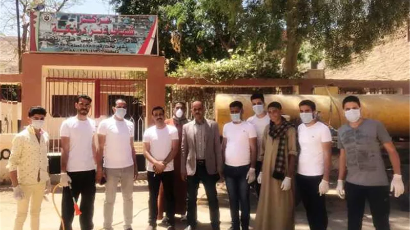 شباب أسيوط أبطال الملحمة الوطنية لمواجهة كورونا..بالصور