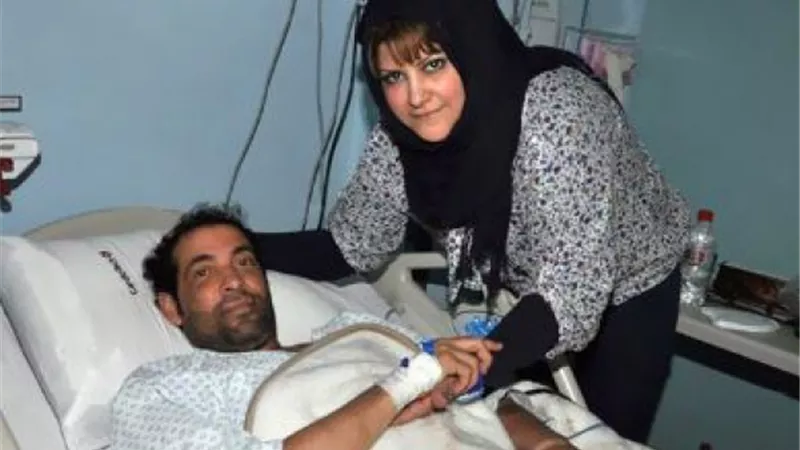 زوجة سعد الصغير تكشف عن حالته الصحية