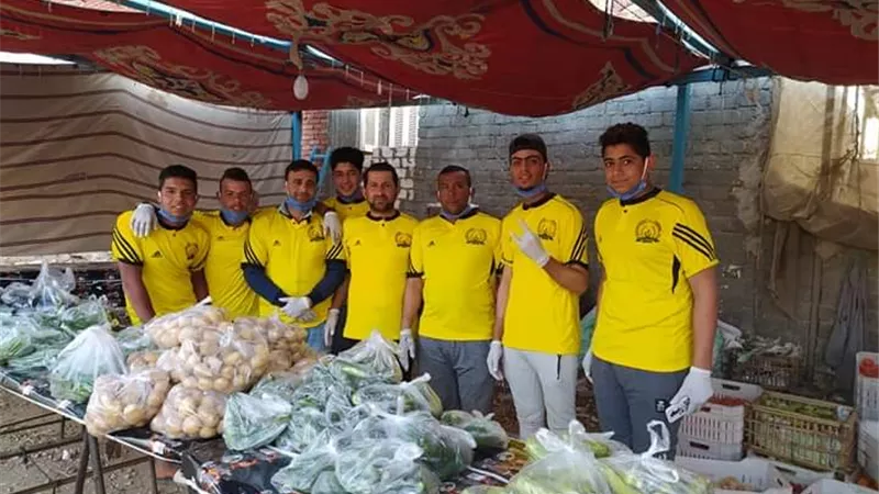 جمعية النهوض بالريف تقيم منافذ بيع مخفضة و تطهر منافذ و شوارع بني سلامة