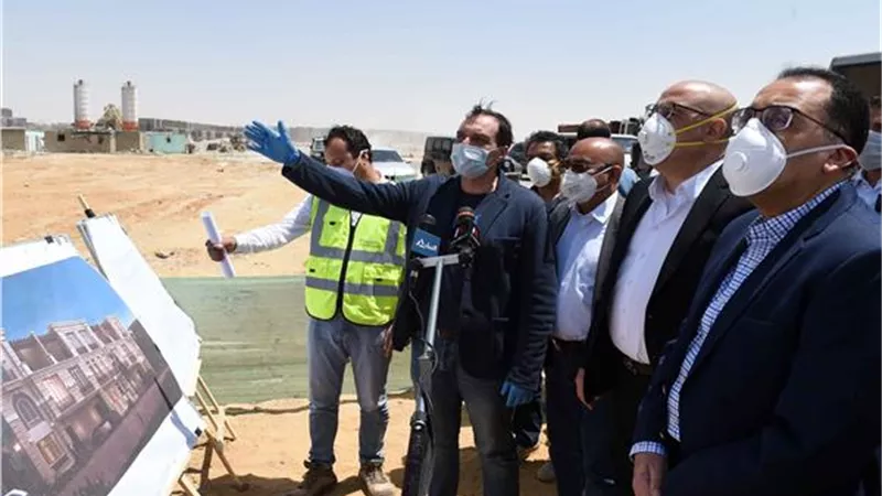 رئيس الوزراء يتابع الموقف التنفيذي لمشروع الحديقة المركزية بالعاصمة الإدارية