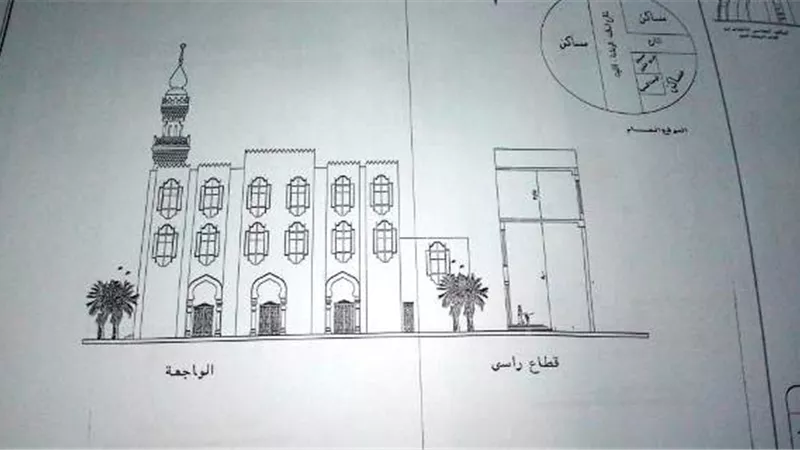 بالجهود الذاتية: إعادة بناء مسجد 