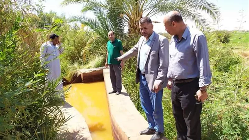 إيقاف تشغيل أكثر من ١٠٩٨ بئر ري زراعى فى الوادى الجديد